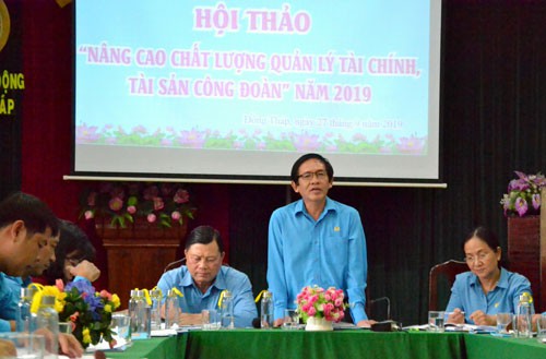 Đồng Th&aacute;p: Nhiều doanh nghiệp nợ kinh ph&iacute; C&ocirc;ng đo&agrave;n - Ảnh 1.