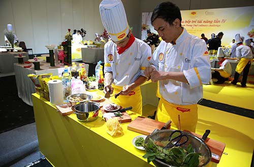 Tổ chức thi tay nghề đầu bếp năm 2019