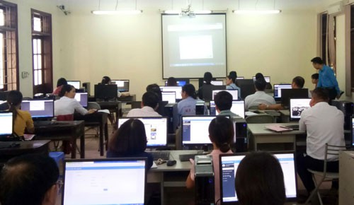 Hà Nội: Tập huấn sử dụng phần mềm quản lý đoàn viên