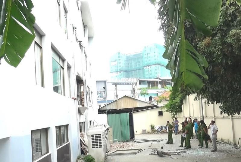 Công an tỉnh Bình Dương thông tin về vụ nổ ở Cục Thuế - Ảnh 3.