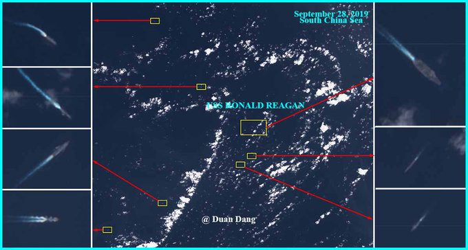 Mỹ điều tàu sân bay tới biển Đông