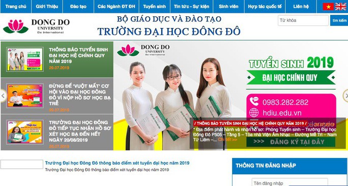 Đại học Đông Đô thoát thanh tra do hồ sơ tài liệu đã "đóng gói"