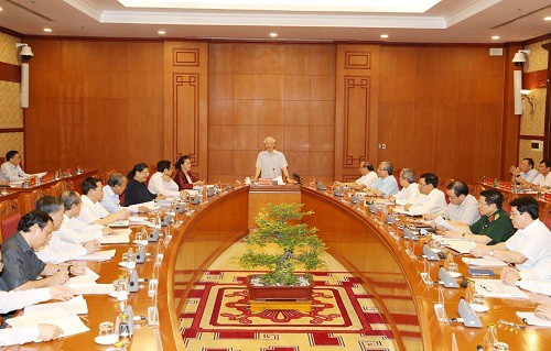 Tổng B&iacute; thư, Chủ tịch nước n&ecirc;u h&agrave;ng loạt c&acirc;u hỏi khi chủ tr&igrave; cuộc họp Tiểu ban Văn kiện Đại hội Đảng XIII - Ảnh 2.