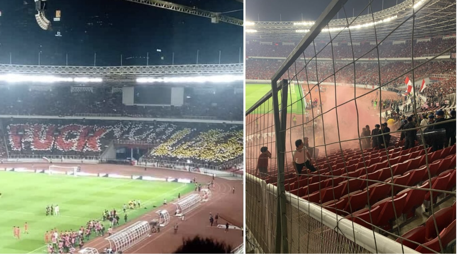CĐV Indonesia l&agrave;m loạn, Bộ trưởng Malaysia dọa kiện l&ecirc;n FIFA - Ảnh 4.