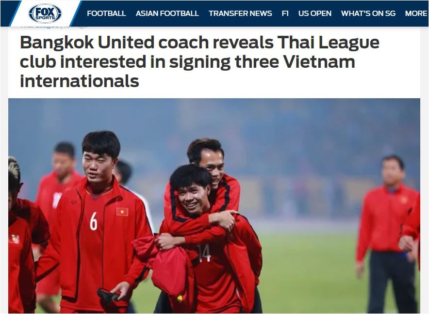 CLB Bangkok United của Thái Lan muốn sở hữu bộ ba tuyển thủ Việt Nam - Ảnh 1.