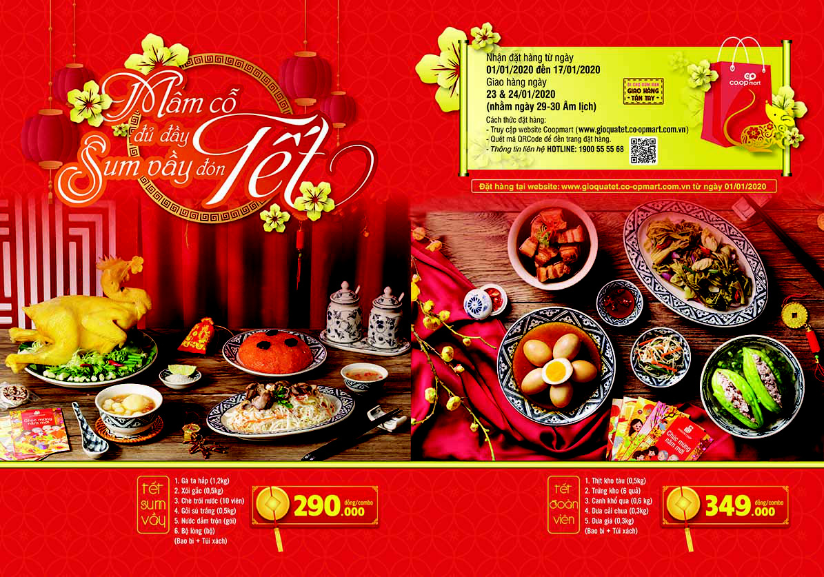 “Kết thân” với siêu thị thì không sợ Tết