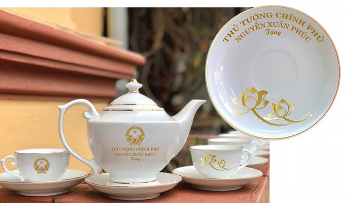 Cơ sở kinh doanh gốm sứ in tên Chủ tịch nước, Thủ tướng trên sản phẩm bị phạt 6 triệu đồng