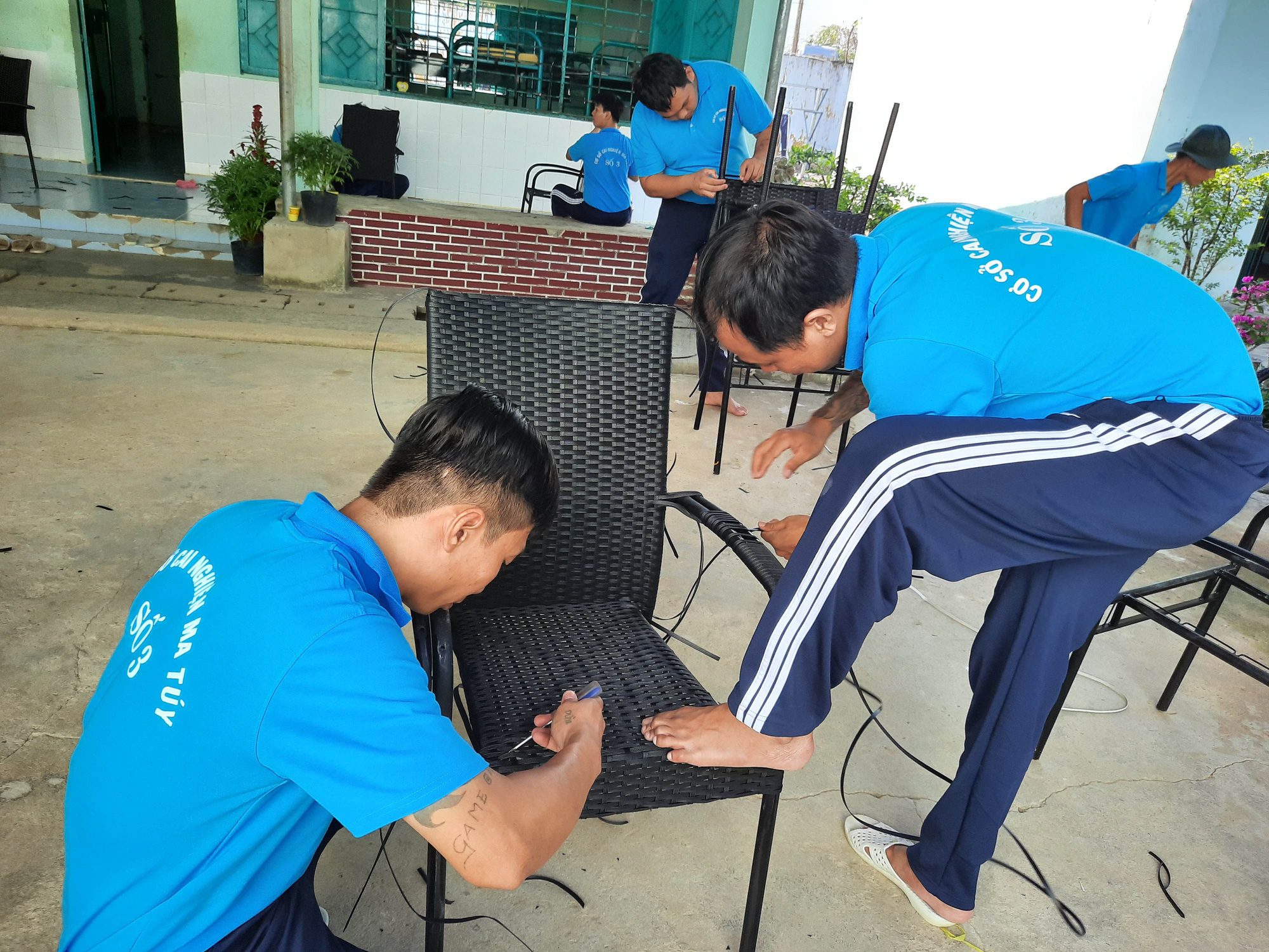 Thăm và chúc Tết học viên cai nghiện ở Bình Dương, Bình Phước