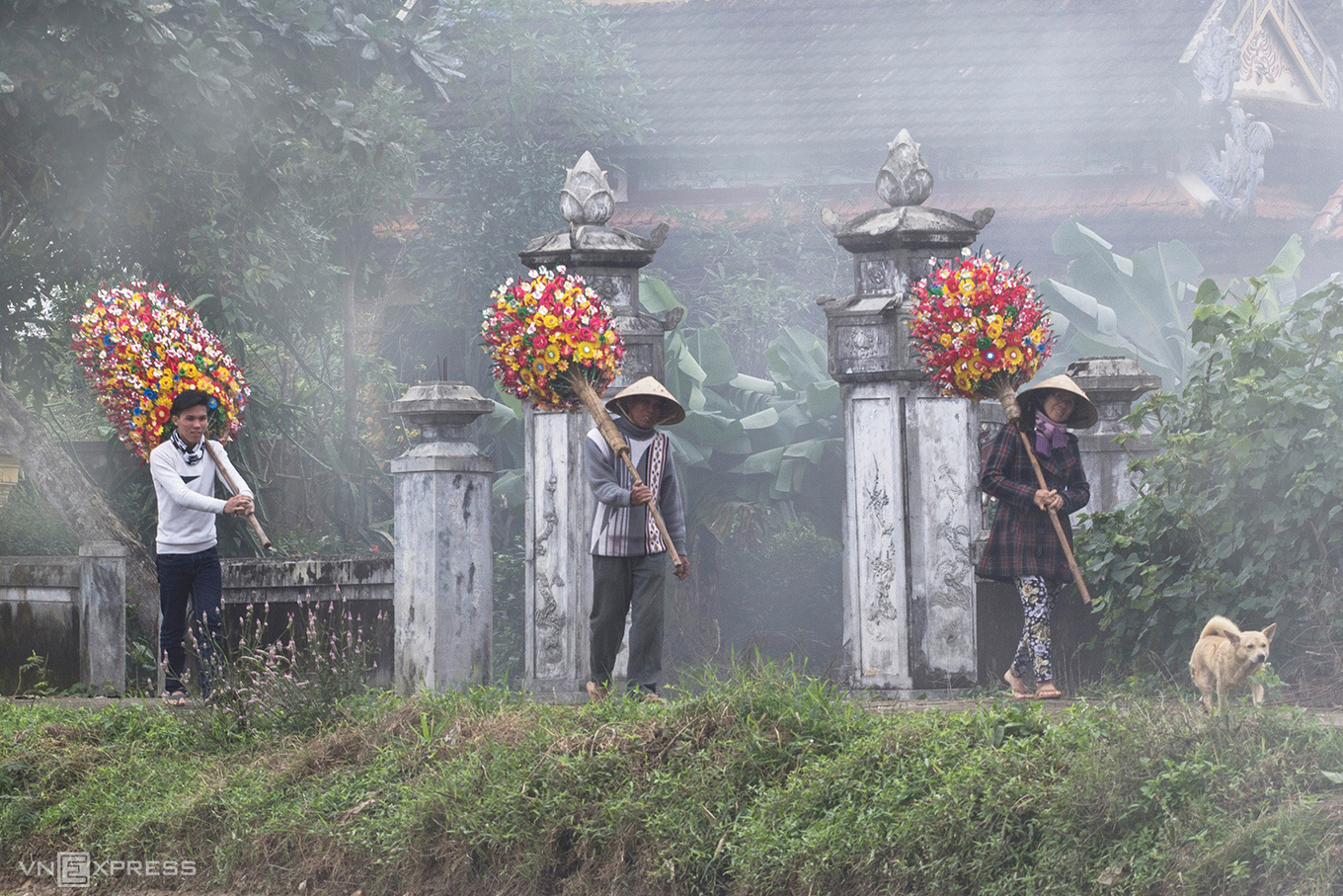 Tết ở l&agrave;ng hoa giấy Thanh Ti&ecirc;n - Ảnh 3.