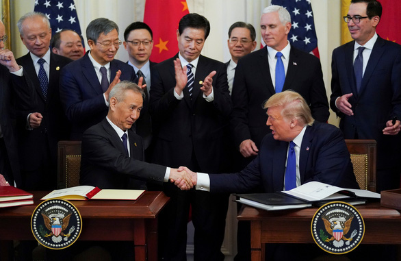 Thỏa thuận thương mại vừa được k&yacute;, Chủ tịch Trung Quốc muốn th&acirc;n thiết với &ocirc;ng Trump  - Ảnh 1.