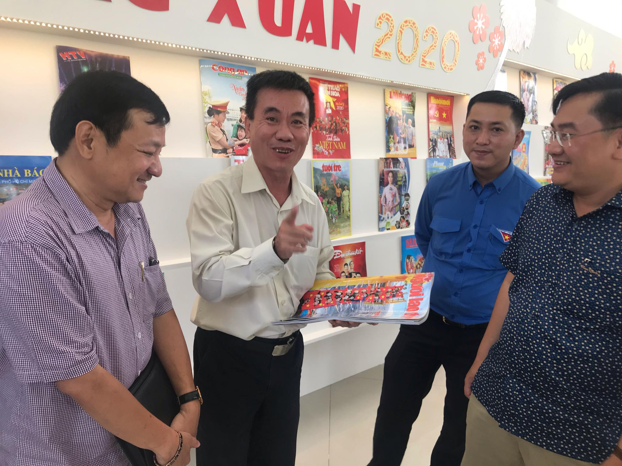 TP HCM khai mạc triển l&atilde;m B&aacute;o Đầu Xu&acirc;n Canh T&yacute; 2020 - Ảnh 2.