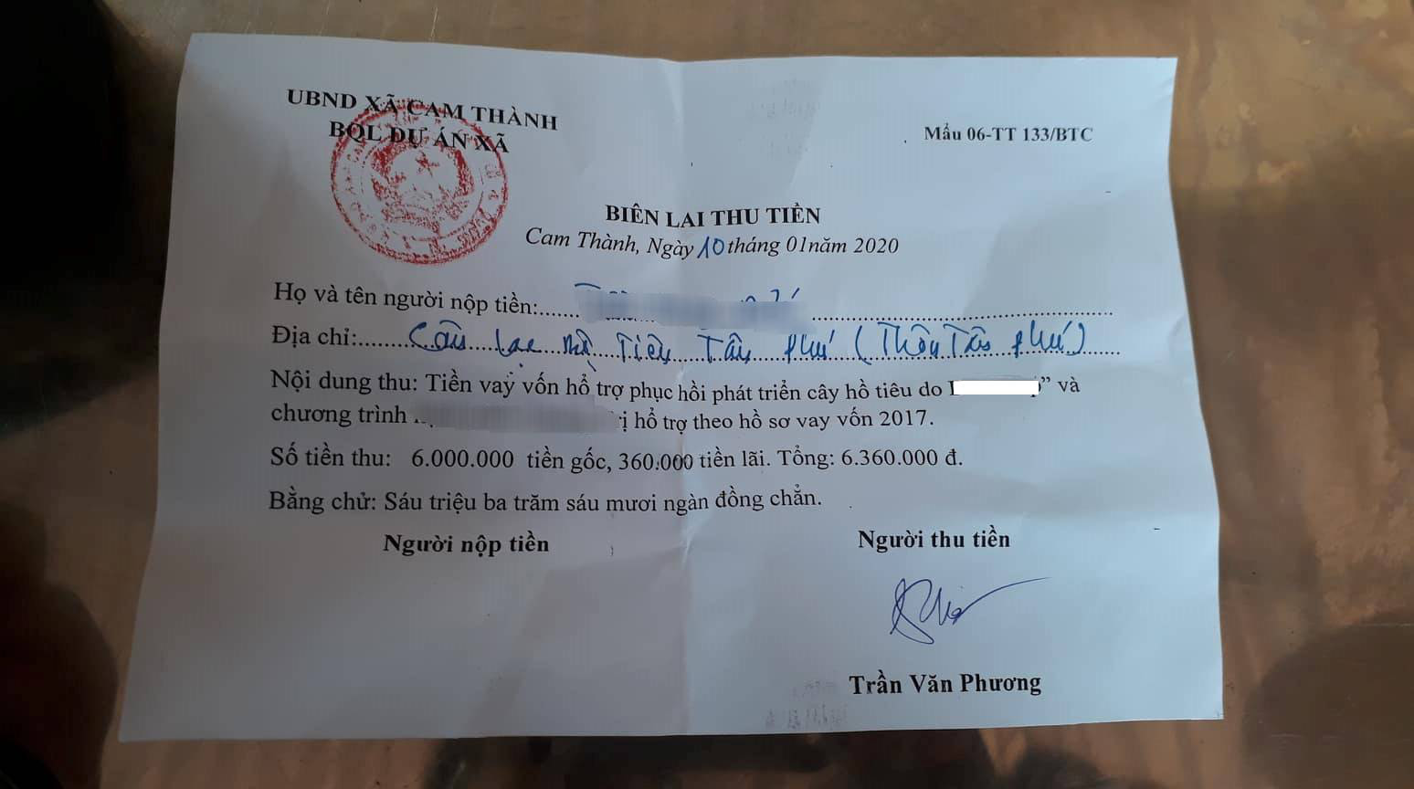Tiền lãi bị kê lên gấp 3 lần, dân phản ứng xã bảo do tính nhầm?