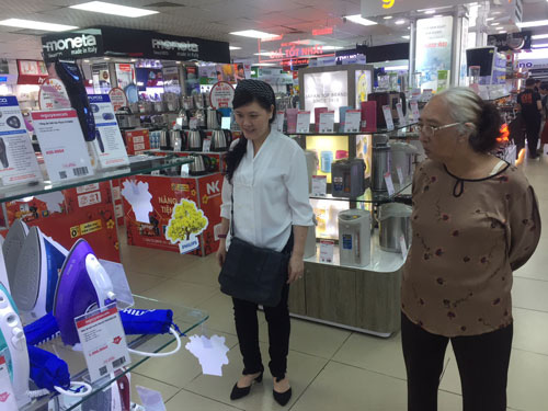 Nhiều sản phẩm điện máy công nghệ mới