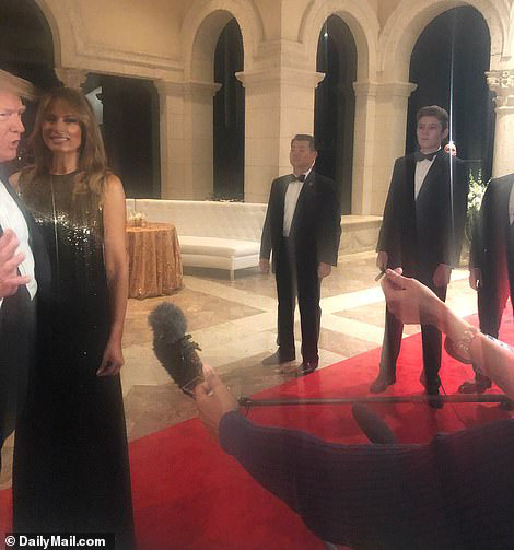 Cậu &uacute;t nh&agrave; Tổng thống Trump lịch l&atilde;m vượt trội ở tuổi 13 - Ảnh 2.