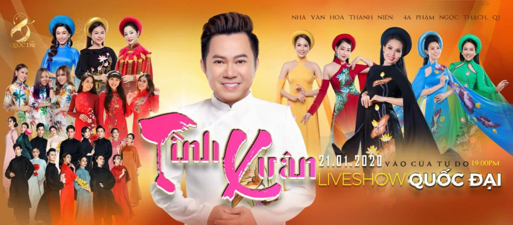 Ca sĩ Quốc Đại l&agrave;m liveshow miễn ph&iacute; để tri &acirc;n kh&aacute;n giả - Ảnh 1.