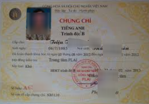 Kỷ luật phó chánh văn phòng dùng chứng chỉ "quá đát" để thăng tiến