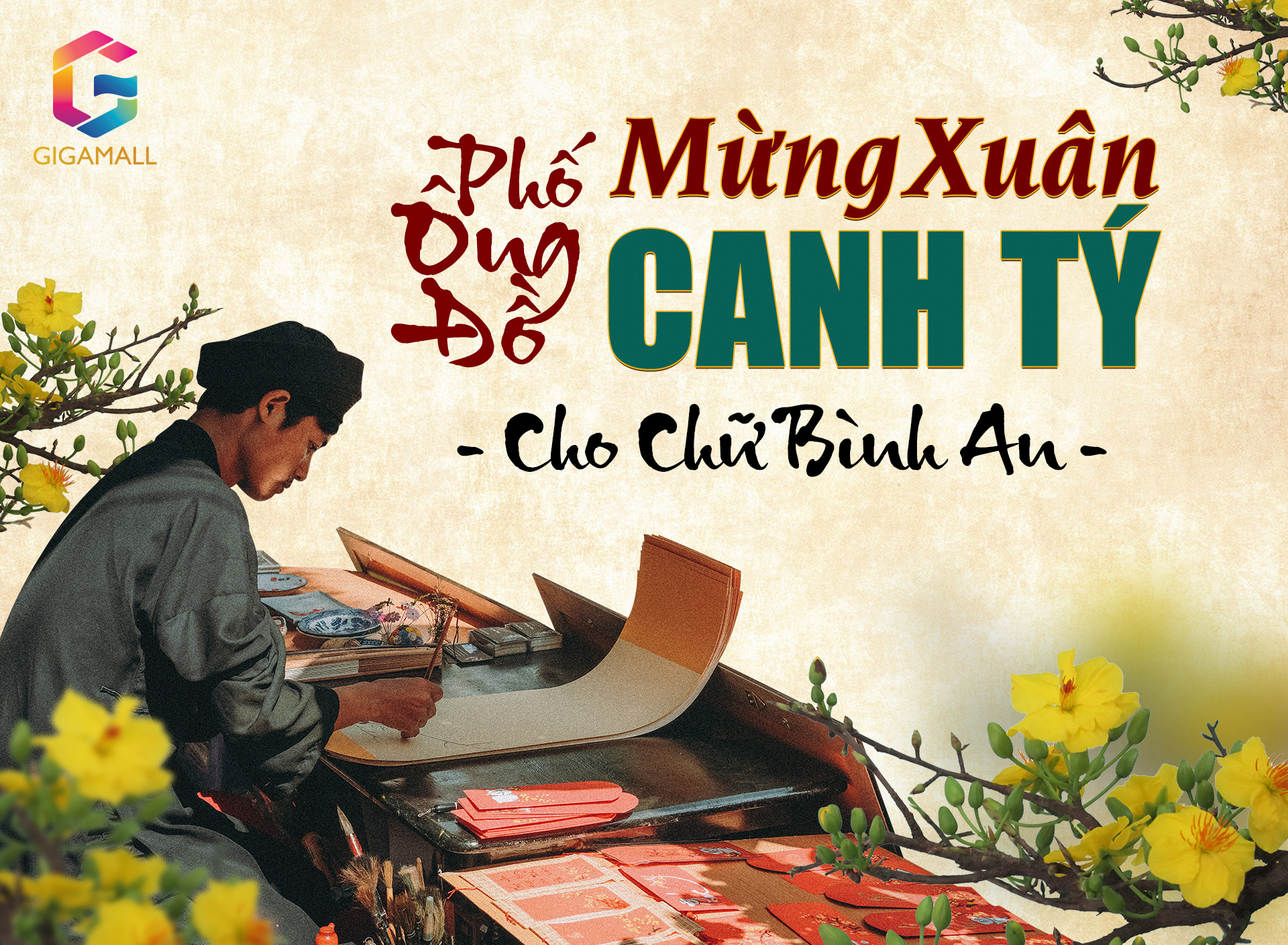 Du xuân đường hoa Sài Gòn xưa, phố ông đồ tại Trung tâm thương mại Gigamall - Ảnh 2.