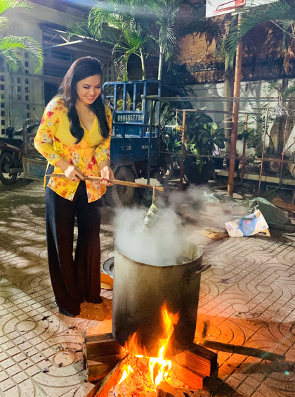 Sao Việt sửa soạn đ&oacute;n Tết - Ảnh 5.