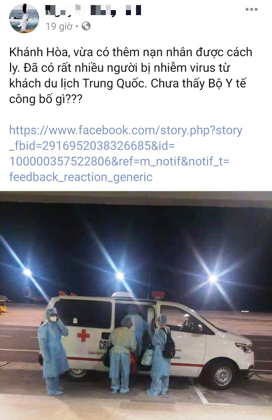 Khách Trung Quốc nhiễm virus Corona ở Khánh Hòa là tin đồn - Ảnh 1.