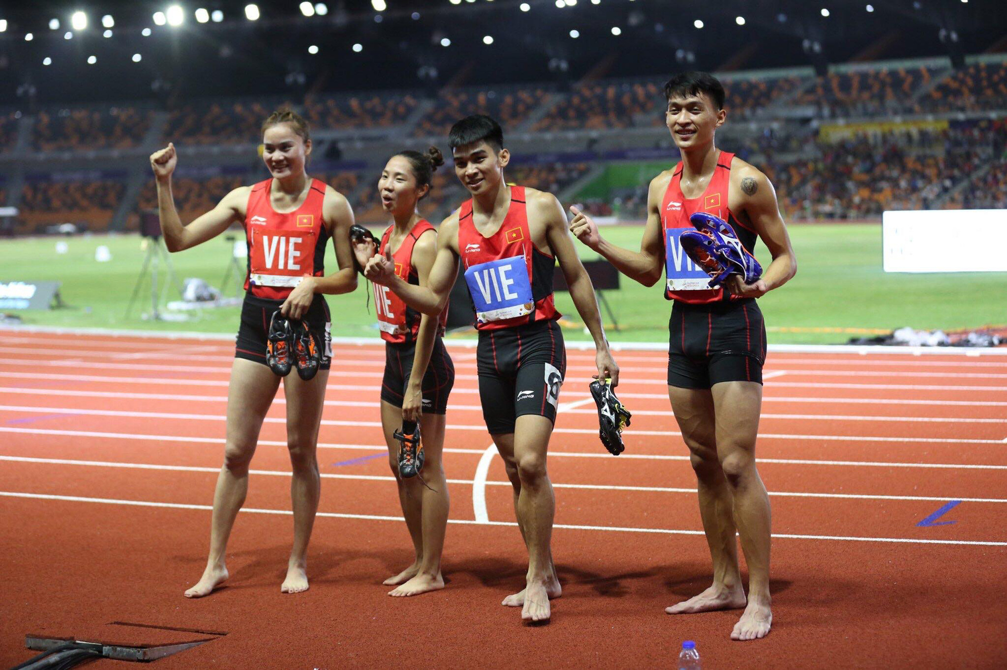 "Người múa quạt" Trần Nhật Hoàng và hat-trick vàng SEA Games 30