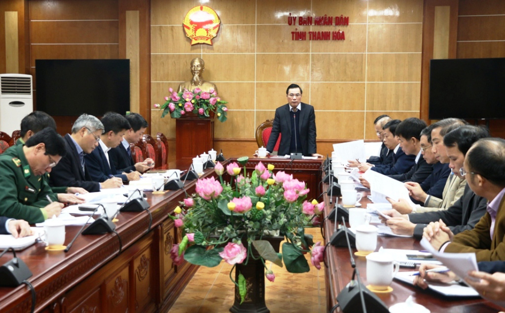 Có 1 ca nhiễm, Thanh Hóa họp khẩn triển khai công tác phòng chống dịch virus corona