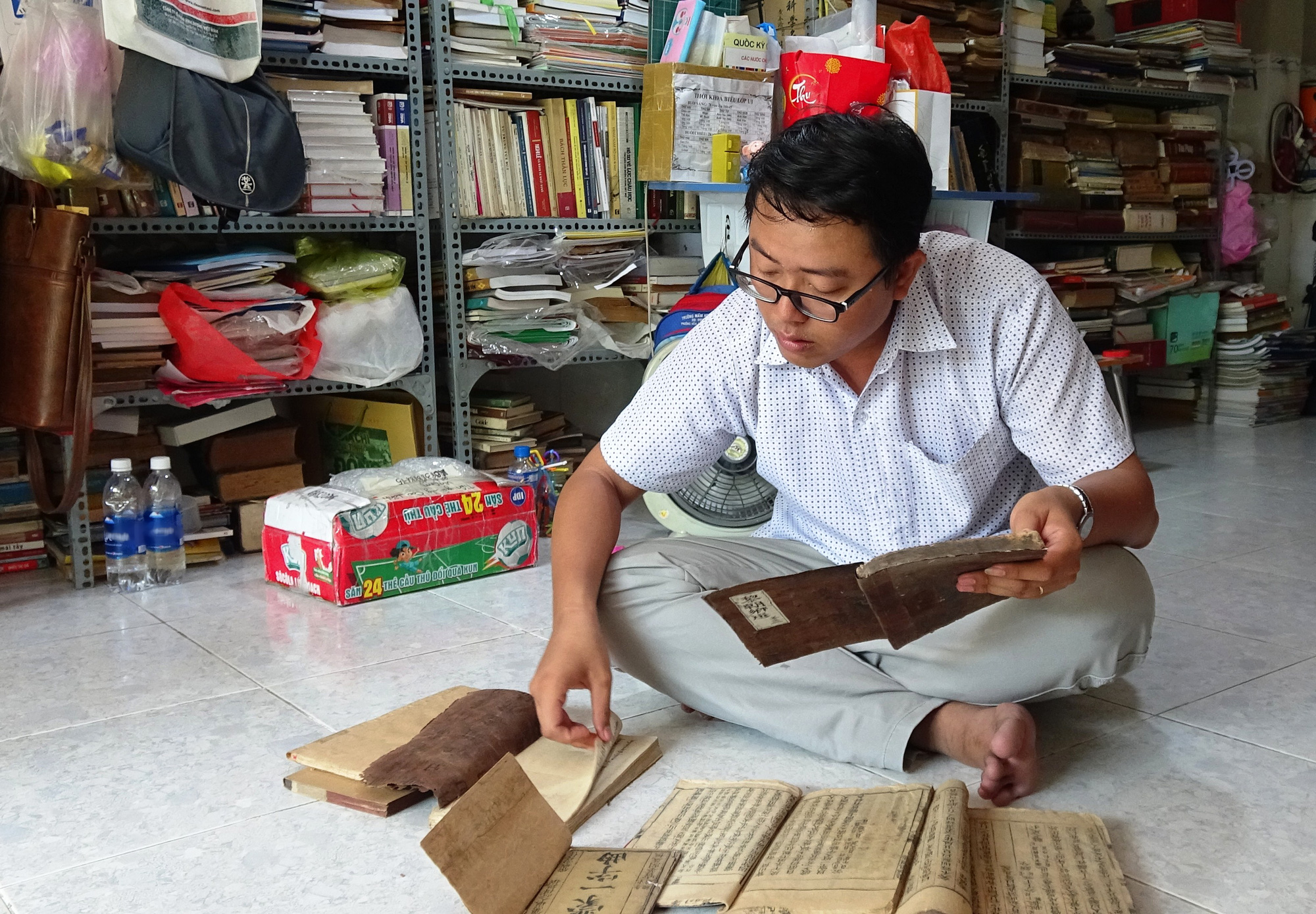 Gặp “vua sách cổ” phát hiện bản đồ Trung Quốc không có Hoàng Sa - Trường Sa - Ảnh 5.