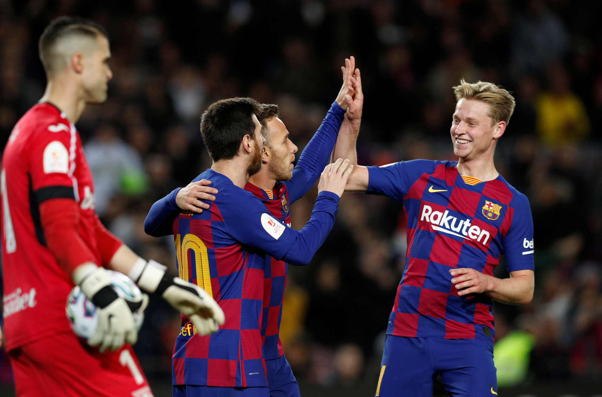 Barcelona đại thắng Leganes, Messi "cứu ghế" HLV Quique Setien
