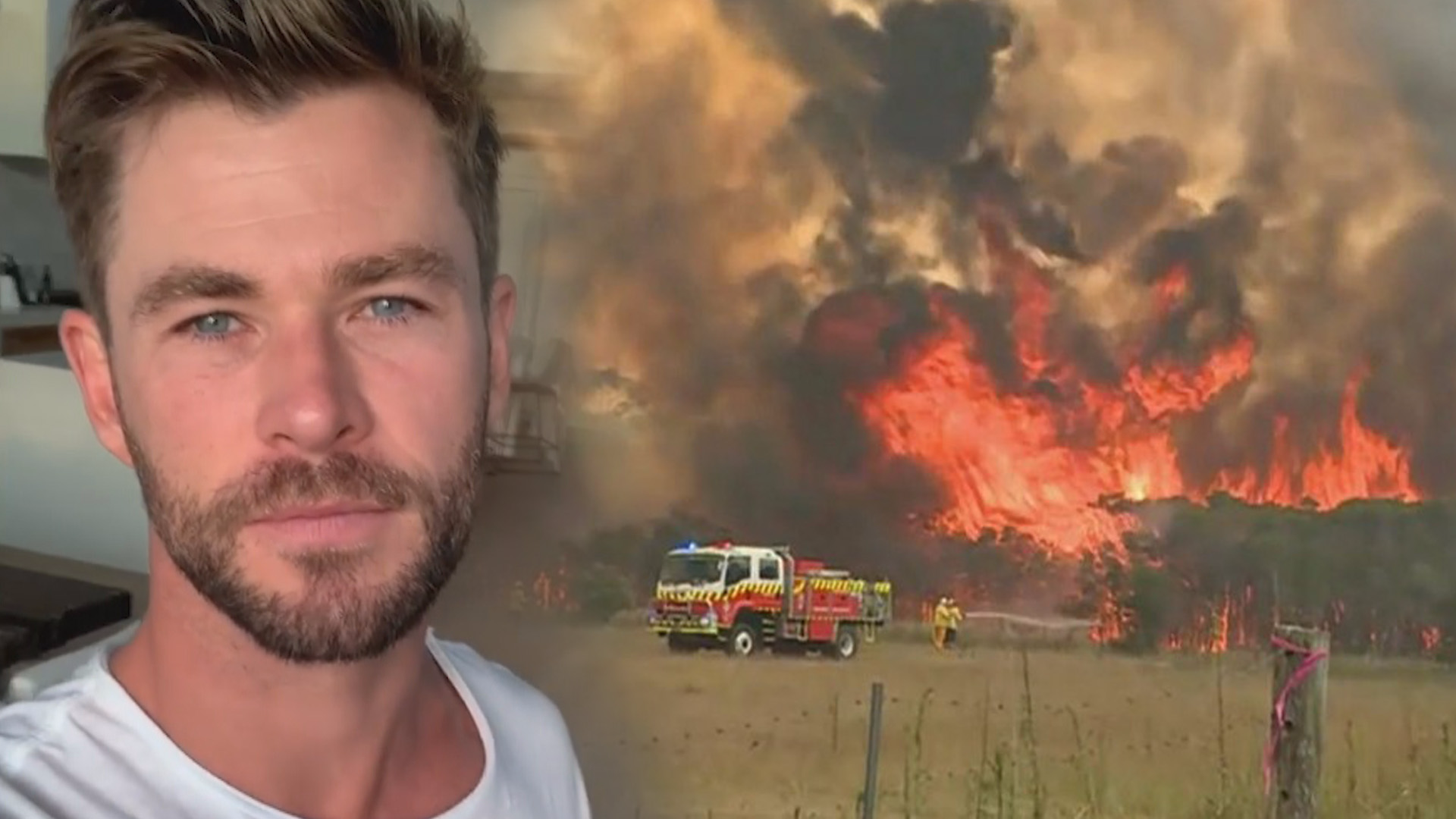 "Thần sấm" Chris Hemsworth quyên 23 tỉ đồng khắc phục cháy rừng ở Úc