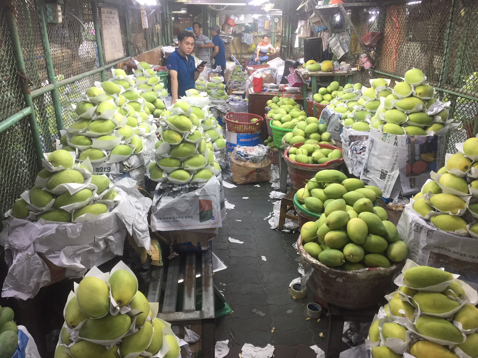 Tiểu thương sử dụng chất được phép nhưng với liều lượng quá cao