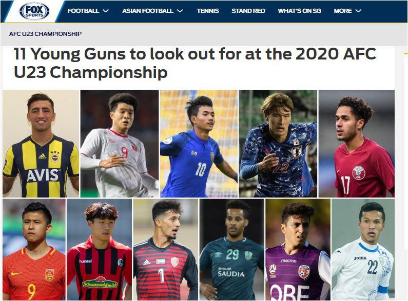 Hà Đức Chinh lọt top 11 chân sút trẻ triển vọng tại VCK U23 châu Á 2020
