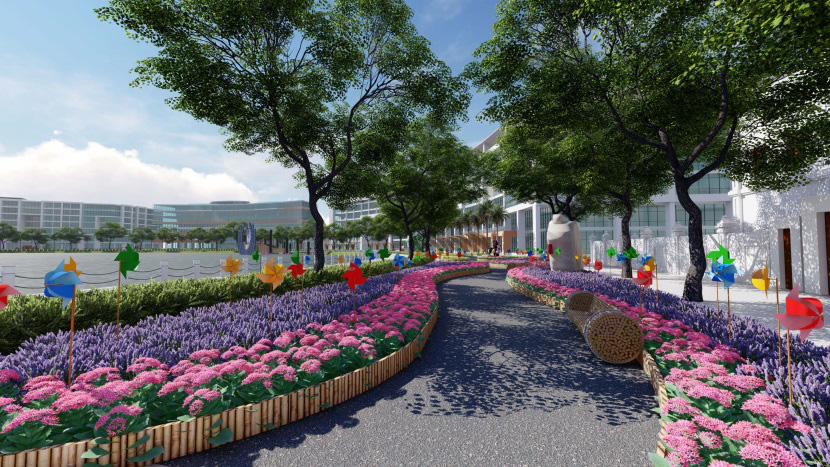 Hội hoa Xu&acirc;n Ph&uacute; Mỹ Hưng Tết Canh T&yacute; 2020: Rước Lộc Đồng Hoa - Ảnh 3.
