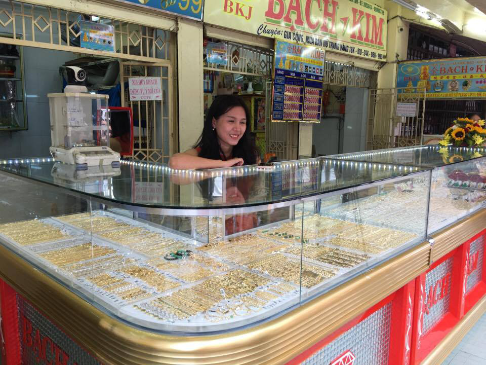 Giá vàng SJC tiếp tục tăng