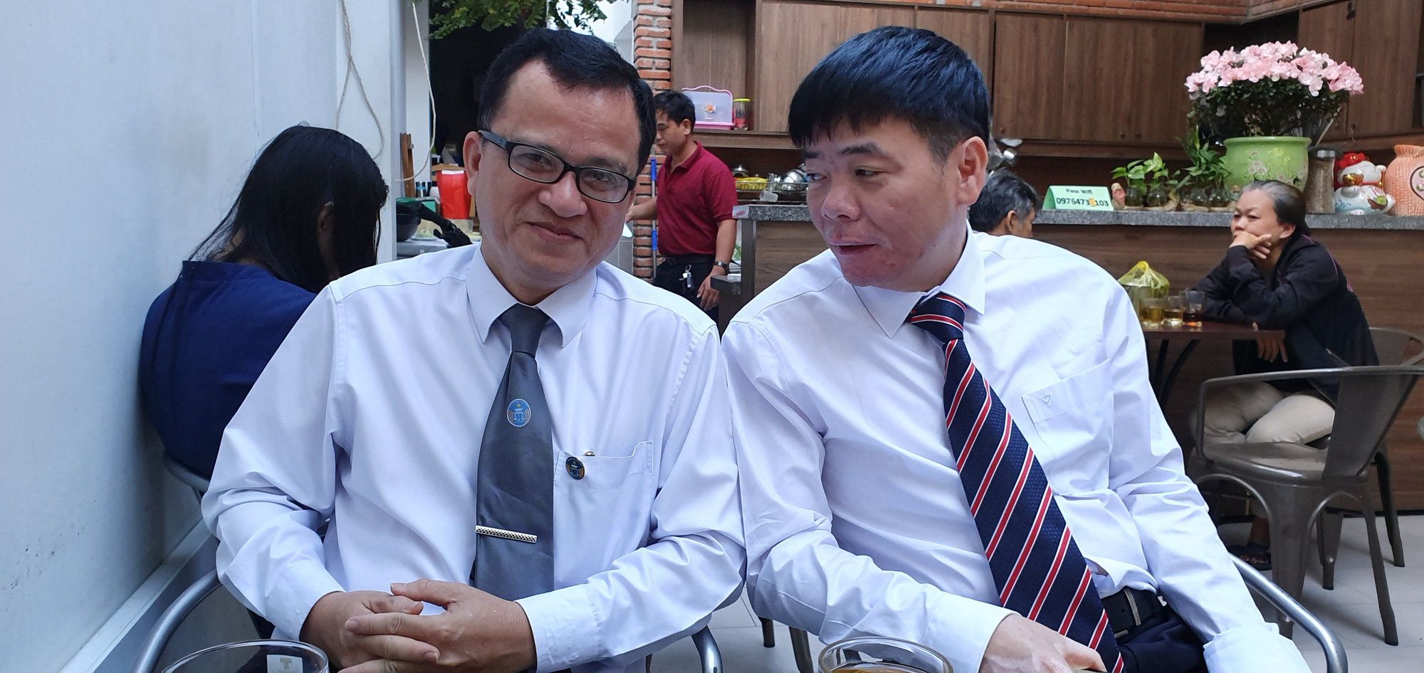 An ninh thắt chặt tại phi&ecirc;n t&ograve;a x&eacute;t xử vợ chồng luật sư Trần Vũ Hải - Ảnh 2.