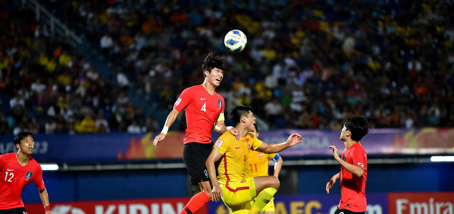 VCK U23 châu Á 2020: Hàn Quốc thắng vất vả ngày ra quân