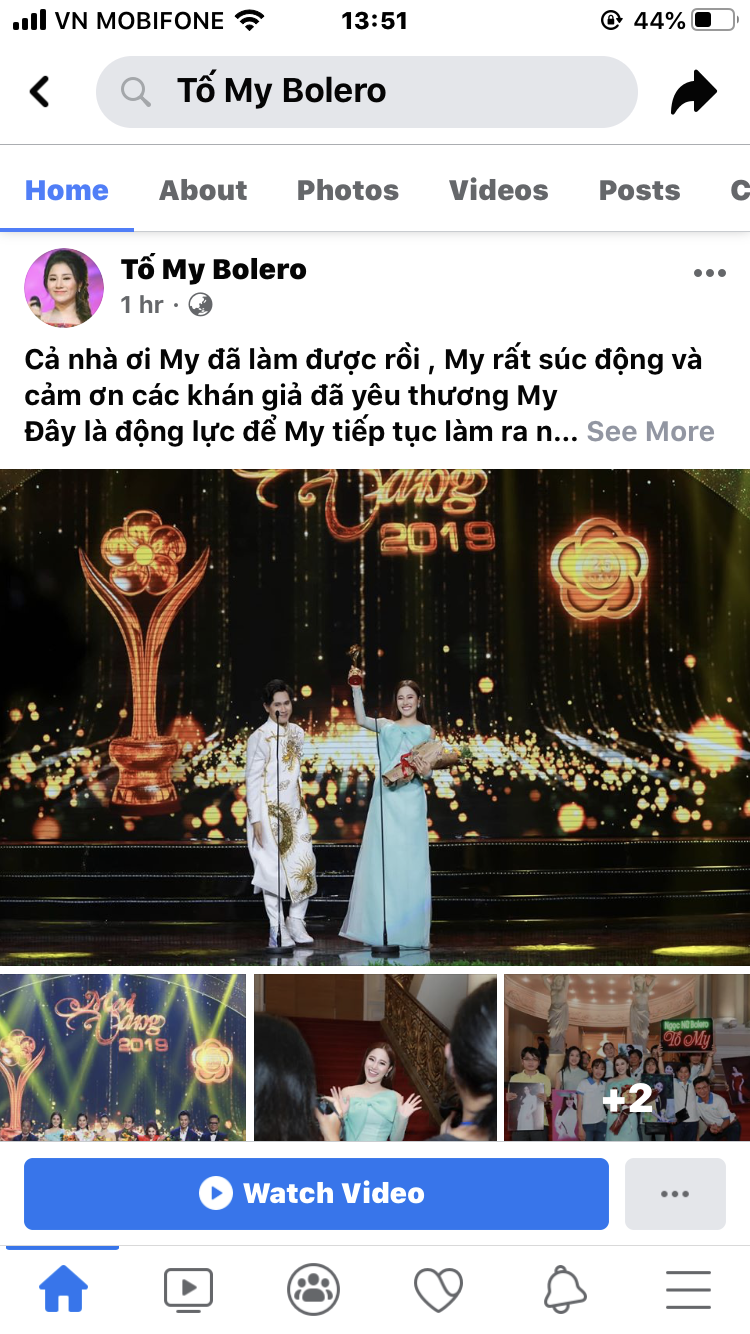 Facebook nghệ sĩ tr&agrave;n ngập lời cảm ơn Giải Mai V&agrave;ng - Ảnh 3.