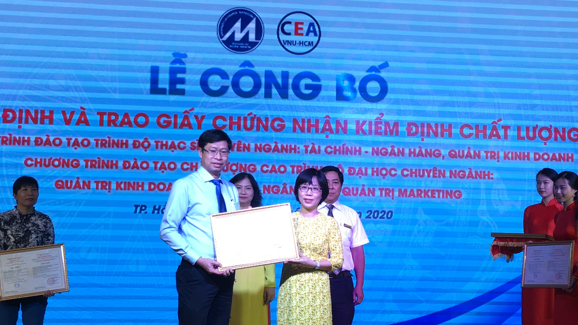 5 chương trình của Trường ĐH Tài chính Marketing đạt chứng nhận kiểm định