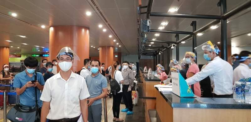 Thông tin về các hành khách từ Hàn Quốc về Việt Nam ngày 30-9