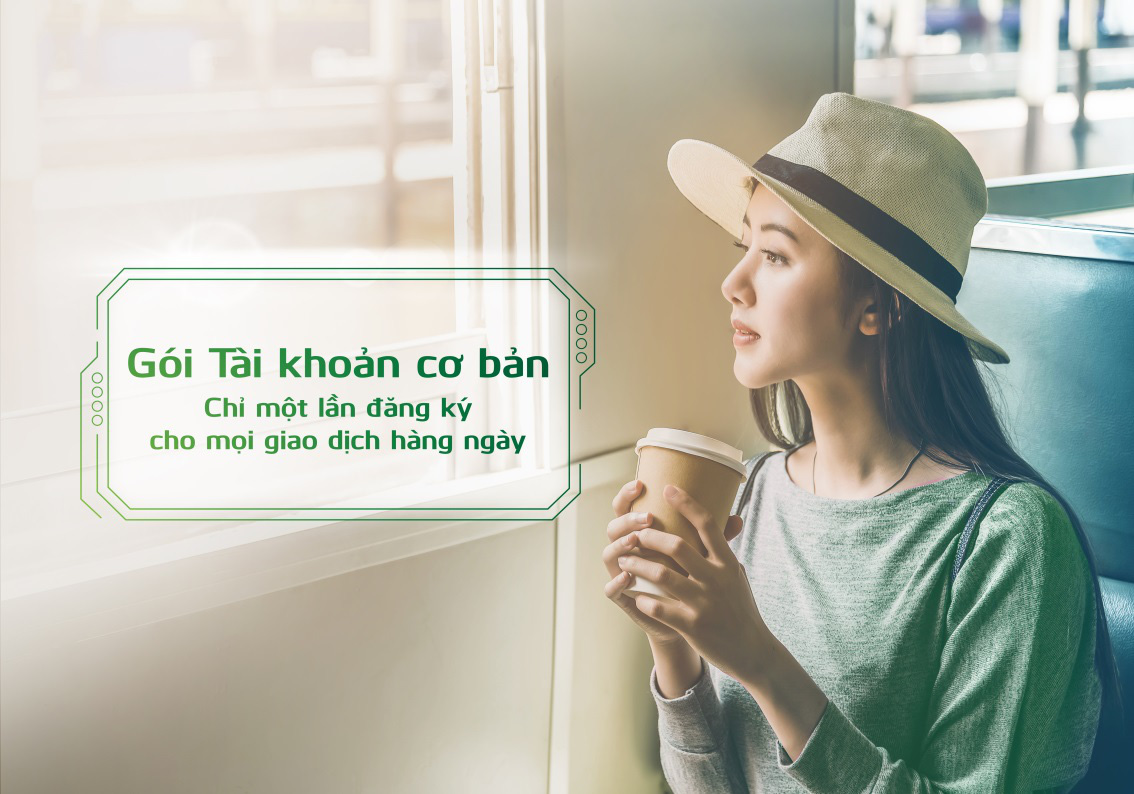 Vietcombank “chào sân” 2 gói tài khoản - đăng ký một lần cho mọi nhu cầu giao dịch