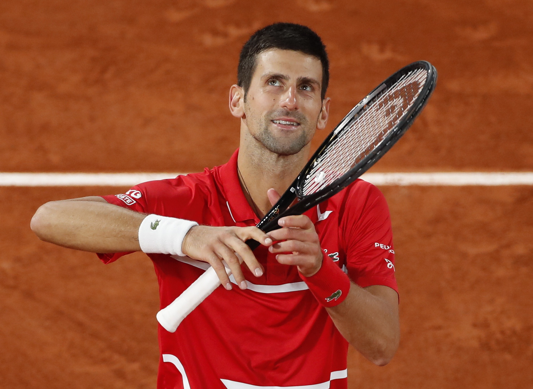 Đ&aacute;nh bại t&agrave;i năng Hy Lạp, Djokovic hẹn chung kết với Rafael Nadal - Ảnh 5.