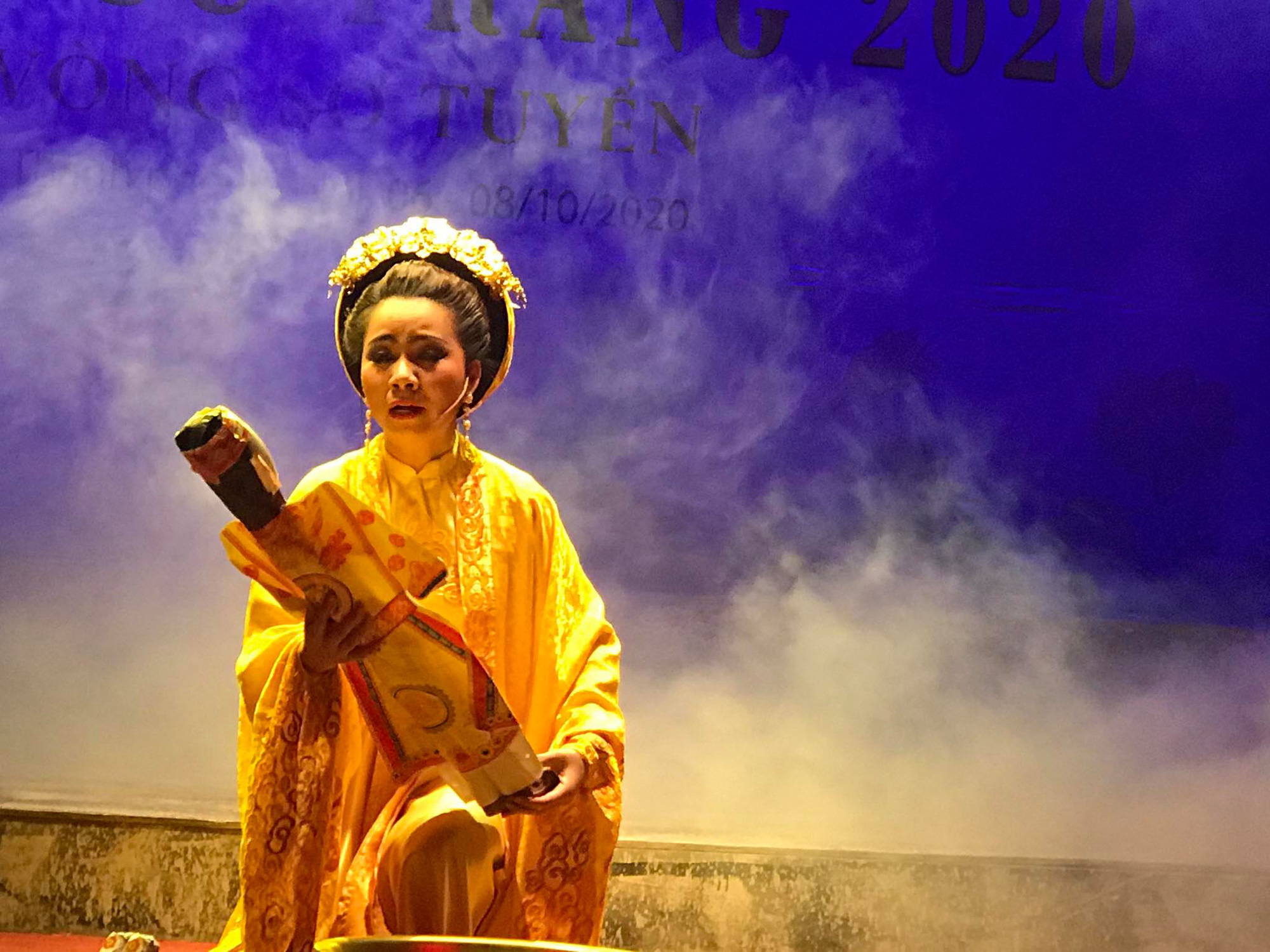 NSND Thoại Miêu nức lòng trước tài năng của nghệ sĩ cải lương miền Bắc - Ảnh 3.