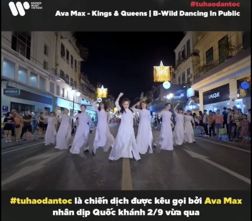 CLIP: Áo dài Việt Nam đến với thế giới đầy mới mẻ