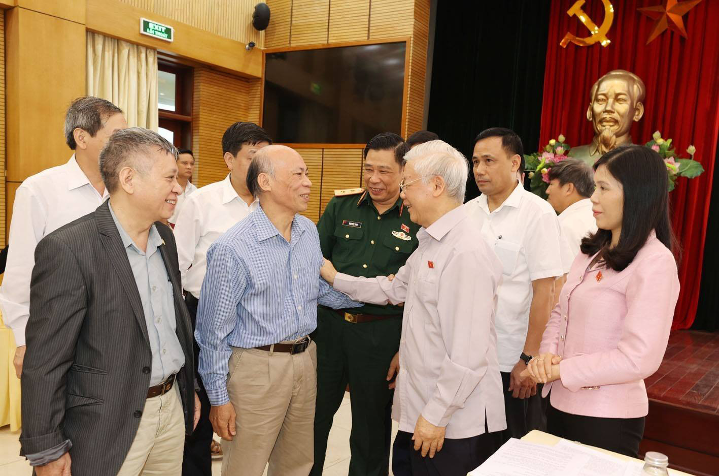 Tổng B&iacute; thư, Chủ tịch nước: Đo&agrave;n kết, huy động sức d&acirc;n - Ảnh 1.