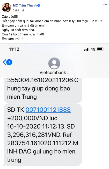 Thủy Ti&ecirc;n b&ecirc;nh vực Trấn Th&agrave;nh, Trường Giang vụ từ thiện - Ảnh 5.