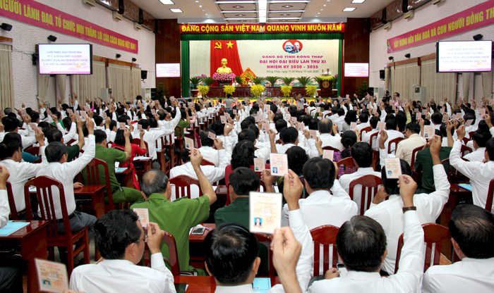 Khai mạc phi&ecirc;n tr&ugrave; bị Đại hội Đảng bộ tỉnh Đồng Th&aacute;p - Ảnh 4.