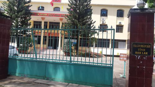 TAND Đắk Lắk báo cáo không trung thực vụ không cho báo chí ghi hình tại phiên tòa công khai