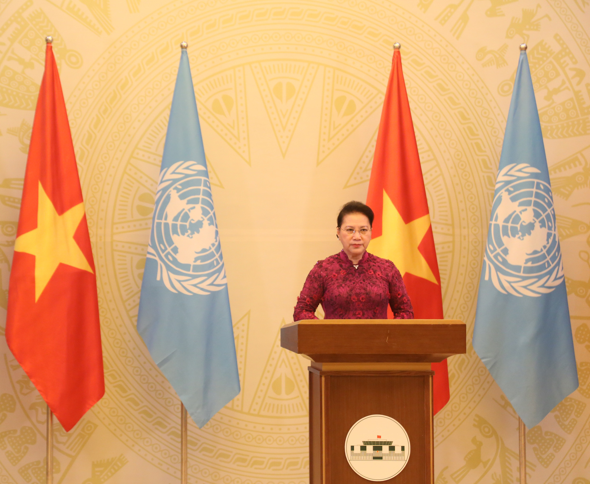 Thông điệp của Chủ tịch Quốc hội Nguyễn Thị Kim Ngân gửi Liên Hiệp Quốc - Ảnh 3.