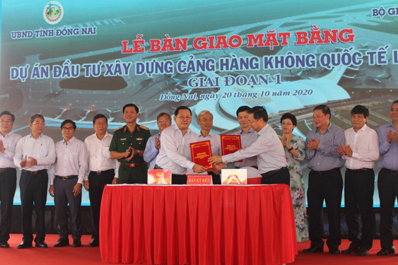 Giao 2.589 ha đất để xây sân bay Long Thành