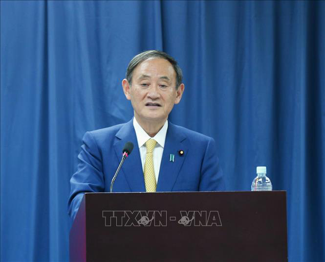 Thủ tướng Nhật Bản kể với sinh vi&ecirc;n Việt Nam về thời ni&ecirc;n thiếu của m&igrave;nh - Ảnh 2.