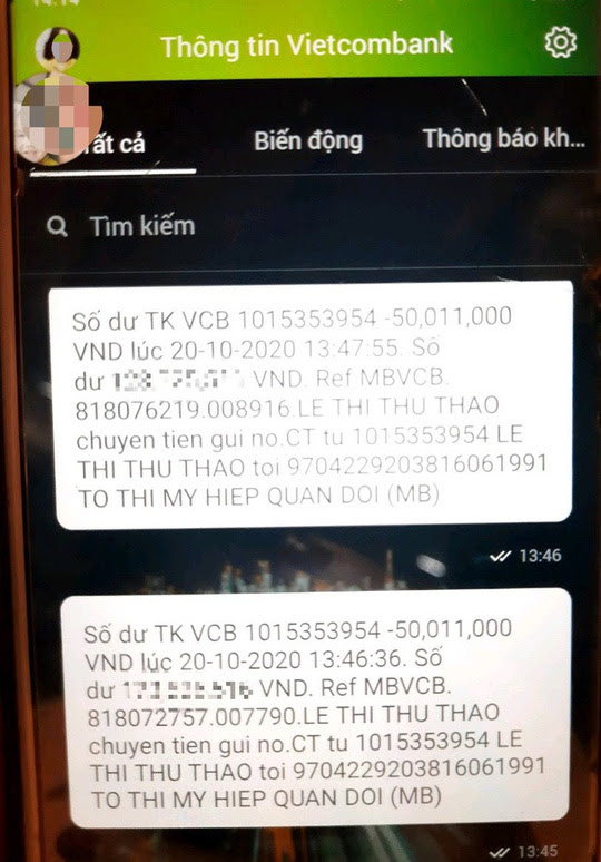G&oacute;a phụ R&agrave;o Trăng 3 bị chiếm đoạt tiền hỗ trợ: Vietcombank tạm ứng 100 triệu đồng - Ảnh 2.