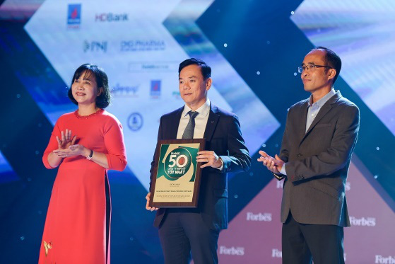 Vietcombank được Forbes bình chọn trong top 50 Công ty niêm yết tốt nhất Việt Nam